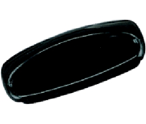 Bainbridge PL1710BR 1711 Series, Plastic Recessed Drawer Pull, 2-7/8" Center to Center - Brown Finish