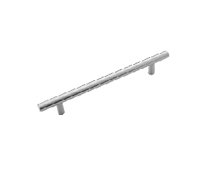 Belwith Keeler BWHH075596-SS Bar Pull Series, Steel Pull, 6-5/16" Center to Center - Stainless Steel Finish