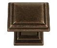 Belwith Keeler BWHH74639-DAC Somerset Series, Zinc Knob, 1-5/16" Diameter - Dark Antique Copper Finish