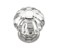Belwith Keeler BWHH74687-CA14 Crystal Palace Series, Acrylic Knob, 1-1/8" Diameter - Crysacrylic/Polished Nickel Finish