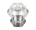Belwith Keeler BWHH74688-CA14 Crystal Palace Series, Acrylic Knob, 1-3/16" Diameter - Crysacrylic/Polished Nickel Finish