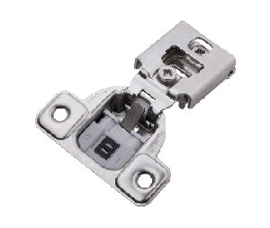 Belwith BWHH74716-14 Soft-Close Hinges for 1/2" Overlay - Polished Nickel Finish - 1 Pair