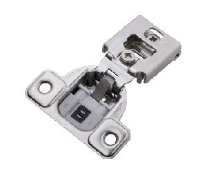 Belwith BWHH74717-14 Soft-Close Hinges for 3/4" Overlay - Polished Nickel Finish - 1 Pair