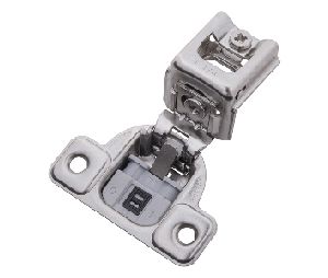 Belwith BWHH74718-14 Soft-Close Hinges for 1-1/4" Overlay - Polished Nickel Finish - 1 Pair