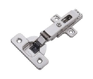 Belwith BWHH74720-14  105° Soft-Close Hinges, Full Overlay, Screw-On -Polished Nickel Finish - 1 Pair