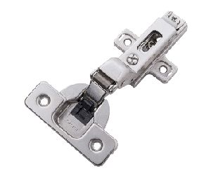 Belwith BWHH74722-14  105° Soft-Close Hinges, Inset Overlay, Screw-On - Polished Nickel - 1 Pair