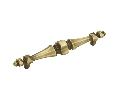 Belwith Keeler BWP132-AB Cavalier Series, Zinc Pull, 4-1/4" Center to Center - Antique Brass Finish