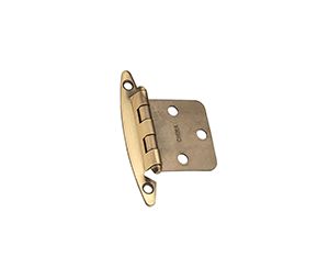 Belwith BWP139-VB Surface Face Mounted Series, Steel Hinge Pair, Flush, 2-1/8" Width - Venetian Bronze Finish