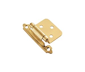 Belwith Keeler BWP144-W Surface Face Mounted Series, Steel Hinge Pair, Flush, 2-3/16" Width - White Finish