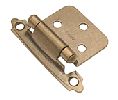 Belwith BWP144-AB Surface Face Mounted Series, Steel Hinge Pair, Flush, 2.19 Width - Antique Brass Finish