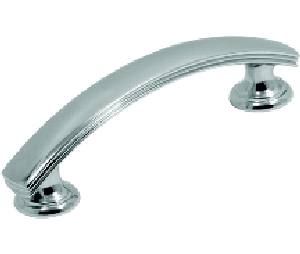 Belwith Keeler BWP2143-CH American Diner Series, Zinc Die Cast Pull, 3" Center to Center - Chrome Finish