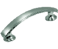 Belwith Keeler BWP2143-SN American Diner Series, Zinc Die Cast Pull, 3" Center to Center - Satin Nickel Finish