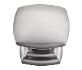 Belwith Keeler BWP2163-SS Euro-Contemporary Series, Zinc Knob, 1-1/2" Diameter - Stainless Steel Finish