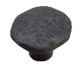 Belwith Keeler BWP2182-BI Carbonite Series, Zinc Knob, 1-1/2" Diameter - Black Iron Finish