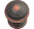 Belwith Keeler BWP2283-OBH Zephyr Series, Zinc Die Cast Knob, 1-1/4" Diameter - Oil Rubbed Bronze Highlighted Finish