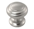 Belwith Keeler BWP2283-SS Zephyr Series, Zinc Knob, 1-1/4" Diameter - Stainless Steel Finish