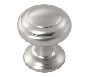 Belwith Keeler BWP2286-SS Zephyr Series, Zinc Knob, 1" Diameter - Stainless Steel Finish
