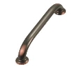 Belwith Keeler BWP2288-OBH Zephyr Series, Zinc Pull, 8" Center to Center - Oil Rubbed Bronze Highlighted Finish