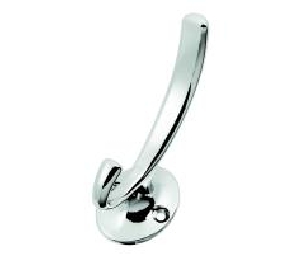 Belwith Keeler BWP25025-CH Hooks Series, Zinc Hook, 3" Length - Chrome Finish