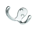 Belwith Keeler BWP27115-CH Hooks Series, Zinc Hook, 2" Length - Chrome Finish