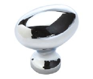 Belwith Keeler BWP3054-CH Williamsburg Series, Zinc Knob, 1-1/4" x 13/16" Diameter - Chrome Finish
