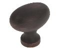 Belwith Keeler BWP3054-VB Williamsburg Series, Zinc Knob, 1-1/4" x 13/16" Diameter - Vintage Bronze Finish