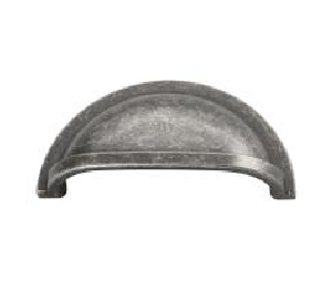 Belwith Keeler BWP3055-BNV Williamsburg Series, Zinc Cup Pull, 3" Center to Center - Black Nickel Vibed Finish