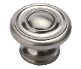 Belwith Keeler BWP3501-SS Williamsburg Series, Zinc Knob, 1-1/2" Diameter - Stainless Steel Finish