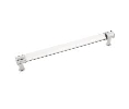 Belwith Keeler BWP3704-CACH Midway Series, Zinc Pull, 8-13/16" Center to Center - Crysacrylic/Chrome Finish