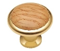 Belwith Keeler BWP427-OAK Woodgrain Series, Various Materials Knob, 1-5/16" Diameter - Oak Finish