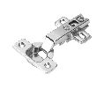 Belwith BWP5107-14  105° Slide-On Concealed Hinge, Full Overlay, Screw-On - Polished Nickel Finish