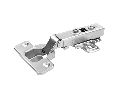 Belwith BWP5305-14 105° Soft-Close Hinges, Full Overlay, Screw-On - Polished Nickel - 1 Pair