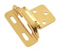 Belwith Keeler BWP60010F-VB Partial Wrap Self-Closing Hinge Pair, 1/4" Overlay - Vintage Bronze Finish - 10 per Box