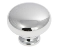 Belwith Keeler BWP771-CH Knob Series, Zinc Knob, 1-1/4" Diameter - Chrome Finish