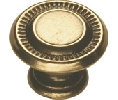 Belwith Keeler BWP8011-LP Manor House Series, Zinc Die Cast Knob, 1" Diameter - Lancaster Brass Finish