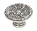 Belwith Keeler BWP8160-ST Manor House Series, Zinc Knob, 1-5/16" Diameter - Silver Stone Finish