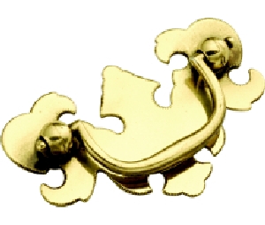 Belwith Keeler BWP8258-LP Manor House Series, Zinc Die Cast Pull, 2" Center to Center - Lancaster Brass Finish