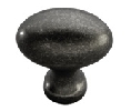Belwith Keeler BWP9175-BNV Power & Beauty Series, Solid Brass Knob, 1-1/4" Length - Black Nickel Vibed Finish