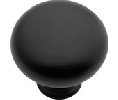 Belwith Keeler BWPA1218-MB Modus Series, Zinc Die Cast Knob, 1-1/4" Diameter - Matte Black Finish