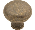 Belwith Keeler BWPA1218-WOA Oxford Antique Series, Zinc Die Cast Knob, 1-1/4" Diameter - Windover Antique Finish