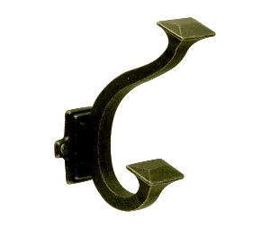 Belwith BWP2155-SN Large Coat & Hat Hook - Satin Nickel Finish