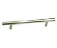 Berenson Corporation BQ0804-2BPN-P Tempo Series, Steel Pull Bar, 5-1/16" Center to Center - Brushed Nickel Finish