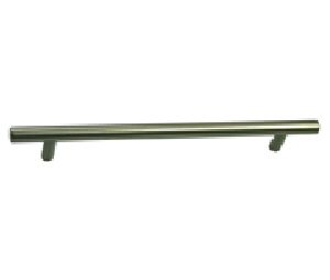 Berenson Corporation BQ0806-2BPN-P Tempo Series, Steel Pull Bar, 7-9/16" Center to Center - Brushed Nickel Finish