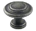 Berenson Corporation BQ0933-1AP-P Advantage Series, Zinc Die Cast Knob, 1-5/16" Diameter - Antique Pewter Finish