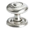 Berenson Corporation BQ0955-1BPN-P Advantage Series, Zinc Die Cast Knob, 1-1/4" Diameter - Brushed Nickel Finish