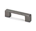Berenson Corporation BQ1121-1SLT-P Skyline Series, Zinc Pull, 3" & 3-3/4" Center to Center - Slate Finish