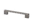 Berenson Corporation BQ1122-1SLT-P Skyline Series, Zinc Pull, 6-5/16" Center to Center - Slate Finish