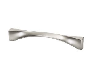 Berenson Corporation BQ1142-1BPN-P Spiral Series, Zinc Pull, 6-5/16" Center to Center - Brushed Nickel Finish
