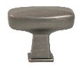 Berenson Corporation BQ1237-10VB-P Subtle Surge Series, Solid Brass Knob, 1-9/16" Length - Verona Bronze Finish