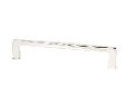 Berenson Corporation BQ1256-1014-P Subtle Surge Series, Solid Brass Pull, 6-5/16" Center to Center - Polished Nickel Finish